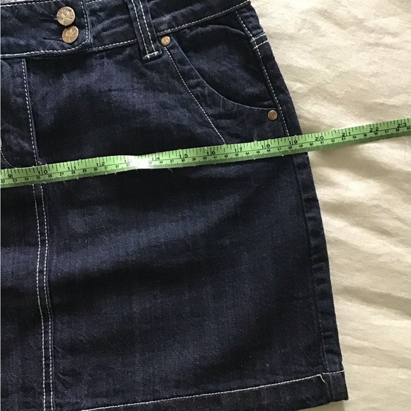 LIQUID JEANS DENIM SKIRT - Picture 9 of 12